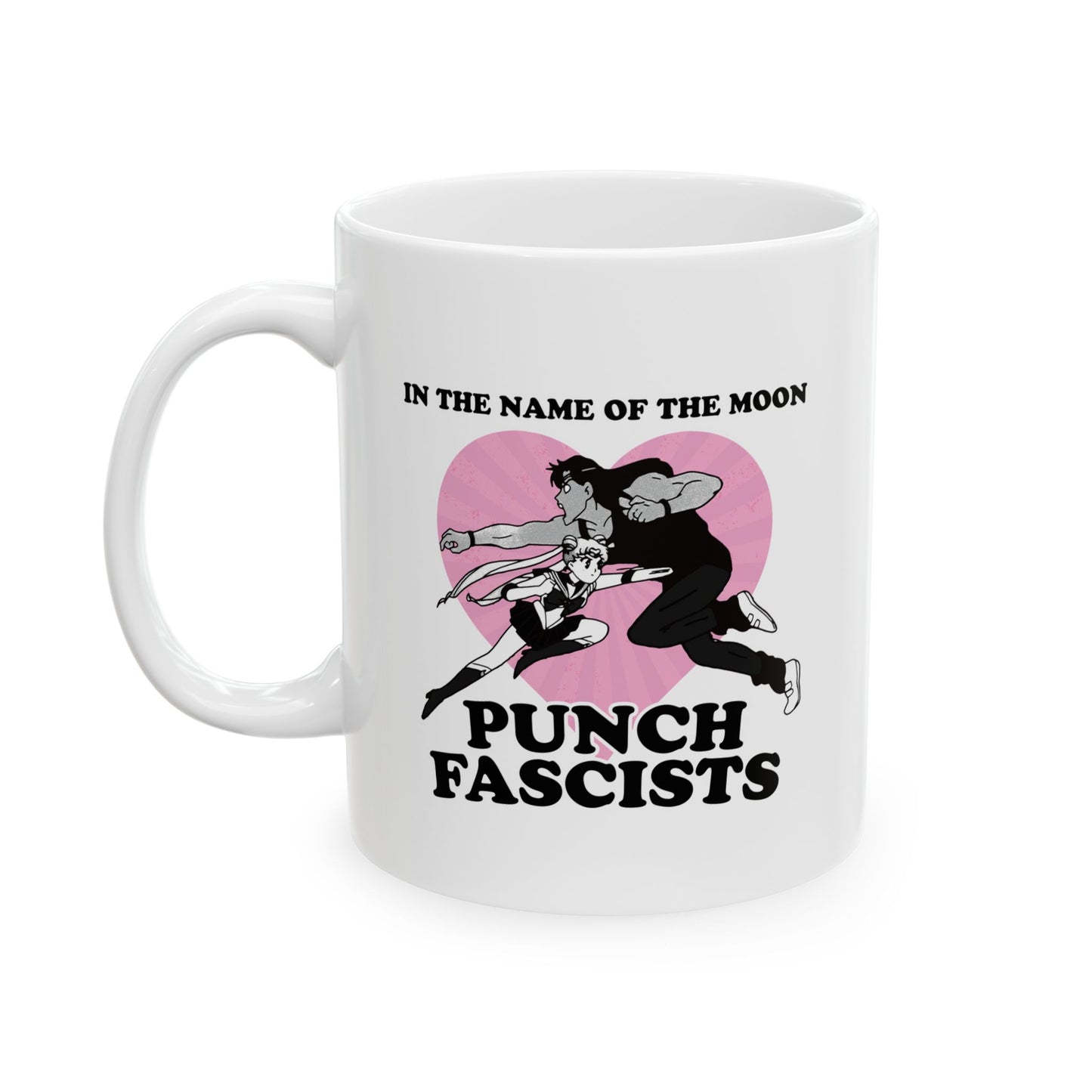 in the name of the moon, punch fascists mug